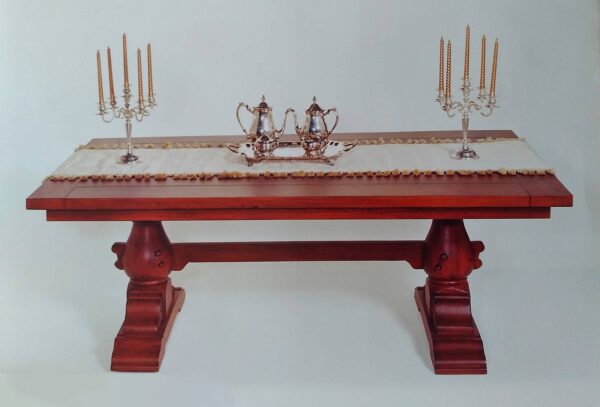 Mesa de comedor Trestle